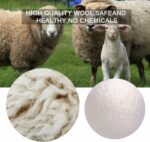 CloudDry Wool Dryer Balls (6-Pack) — Softer Laundry, Zero Chemicals