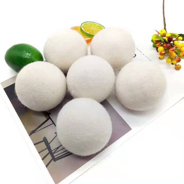 CloudDry Wool Dryer Balls (6-Pack) — Softer Laundry, Zero Chemicals