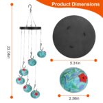 HummerBell Wind Chime Hummingbird Feeder — Ant & Bee Proof