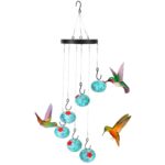 HummerBell Wind Chime Hummingbird Feeder — Ant & Bee Proof