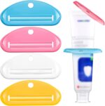 NeatSqueeze Toothpaste Squeezers (4-Pack) — Every Last Drop, Zero Mess