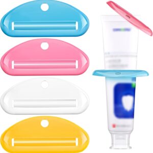 NeatSqueeze Toothpaste Squeezers (4-Pack) — Every Last Drop, Zero Mess