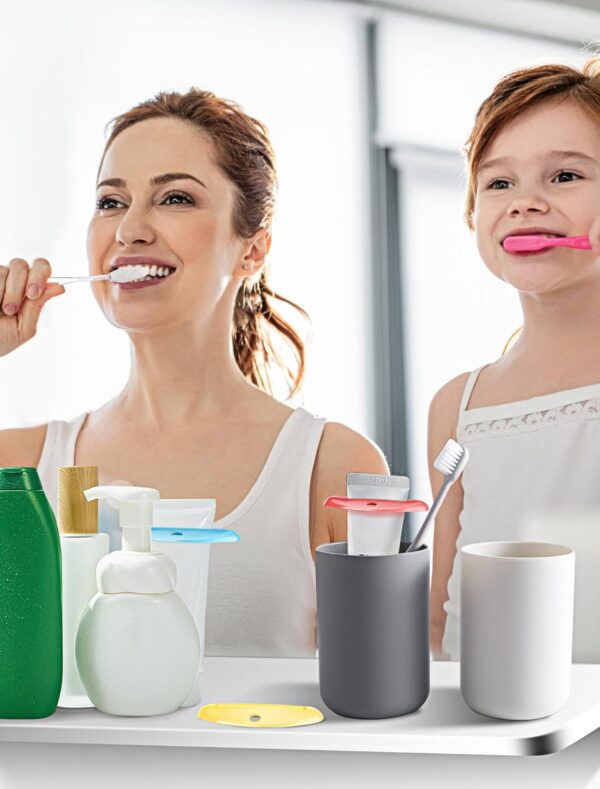 NeatSqueeze Toothpaste Squeezers (4-Pack) — Every Last Drop, Zero Mess