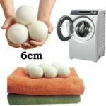 CloudDry Wool Dryer Balls (6-Pack) — Softer Laundry, Zero Chemicals