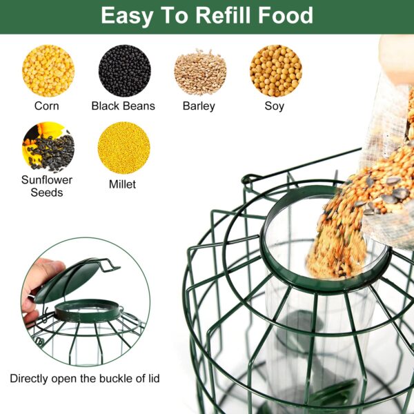 FortFeeder Squirrel-Proof Bird Feeder — Chew-Proof & Weatherproof