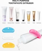 NeatSqueeze Toothpaste Squeezers (4-Pack) — Every Last Drop, Zero Mess