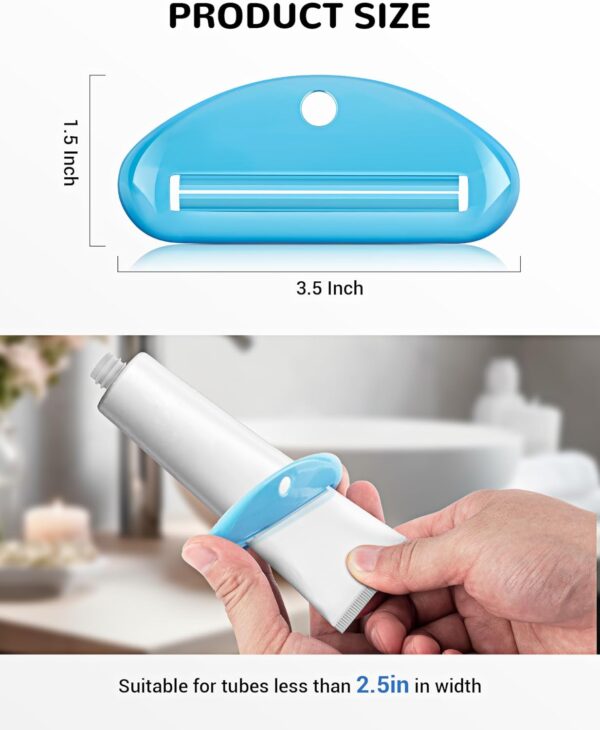 NeatSqueeze Toothpaste Squeezers (4-Pack) — Every Last Drop, Zero Mess